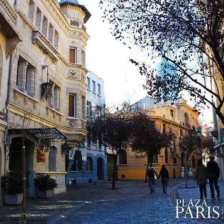 サンティアゴPlaza Paris Amistarアパートメント エクステリア 写真