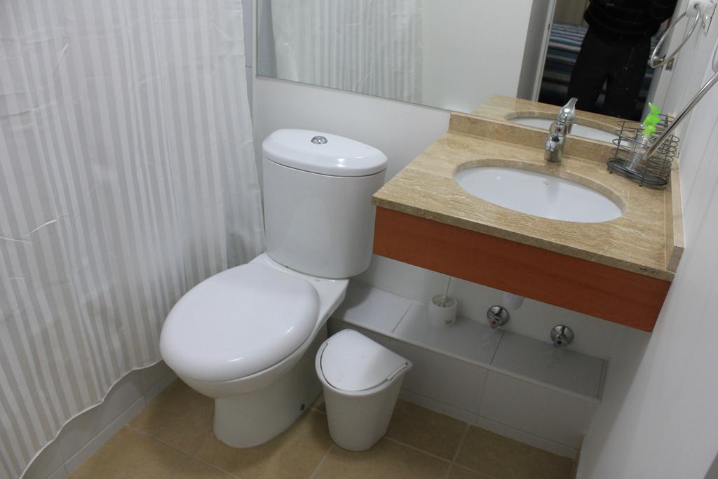 サンティアゴPlaza Paris Amistarアパートメント 部屋 写真