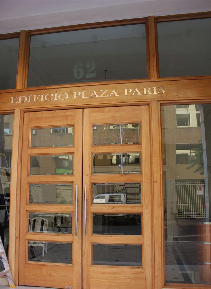 サンティアゴPlaza Paris Amistarアパートメント エクステリア 写真