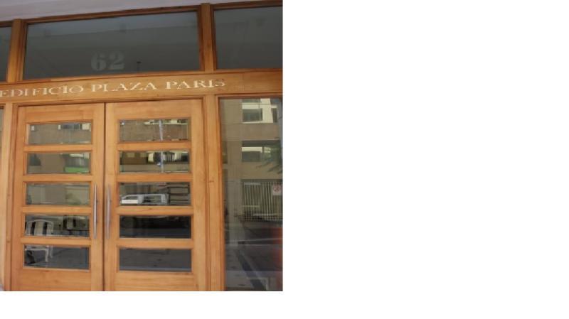 サンティアゴPlaza Paris Amistarアパートメント エクステリア 写真